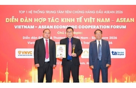 VNVC được vinh danh top 1 hệ thống trung tâm tiêm chủng hàng đầu ASEAN 2026